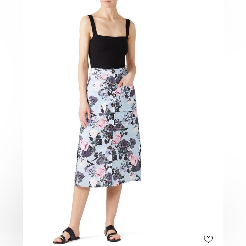 Nicholas Button Front Garden Skirt U.S. size 6. Gently used.